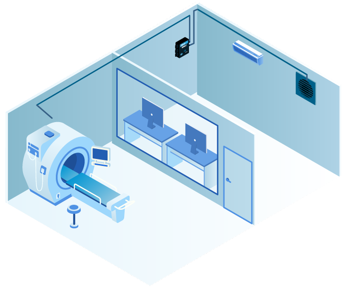 Typical hospitals system diagram