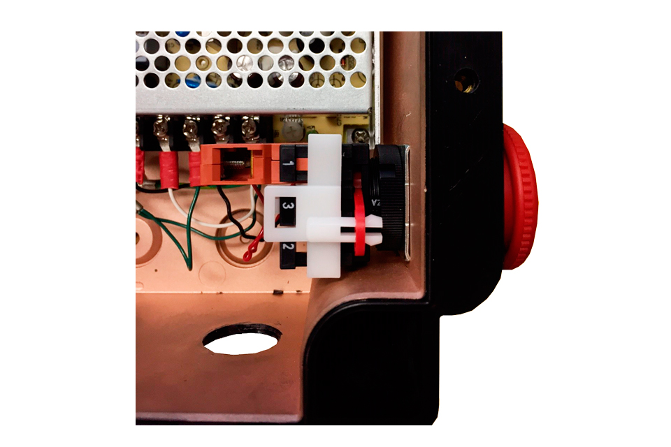 Manual Shutoff Switch (Option -SW) view 2